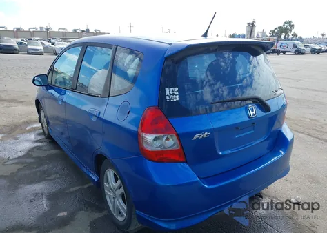 2008 Honda Fit Sport из США, поврежденный, VIN JHMGD38618S011505